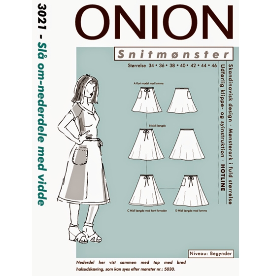 Onion 3021 Snitmønster